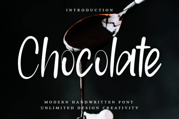 Chocolate Font by FreshTypeINK by FreshTypeINK — Script Handwritten Font