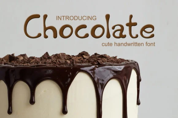 Chocolate Font by PurMoon by PurMoon — Script Handwritten Font