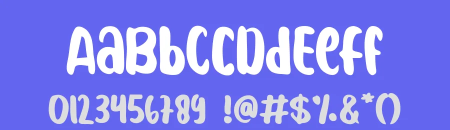 Chocolate by share font — Decorative Font — thumbnail 3