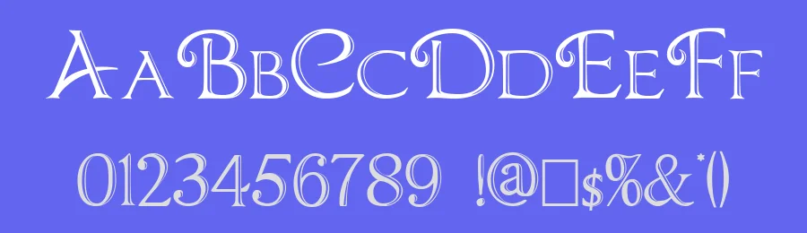 Chocolate Box by Paul Lloyd — Decorative Font — thumbnail 3