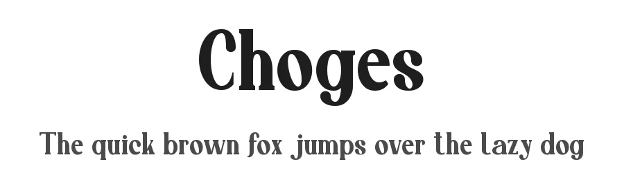 Choges