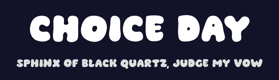 Choice Day by MJType — Decorative Font — thumbnail 2