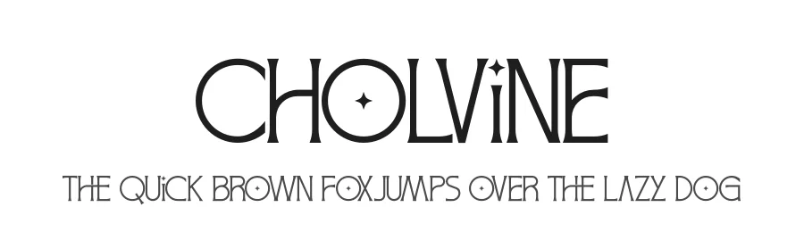 Cholvine by Storytype Studio — Decorative Font
