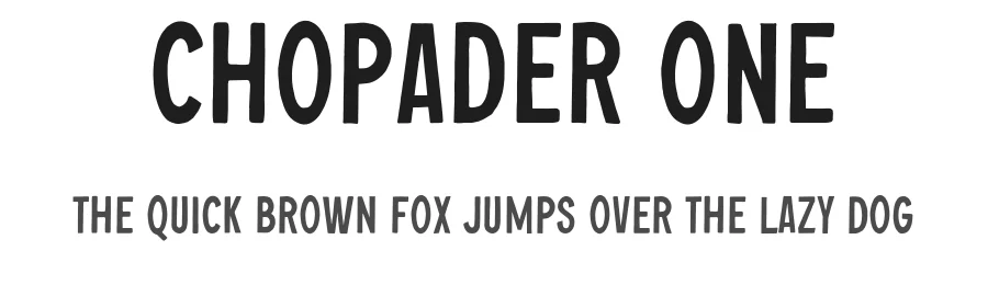 Chopader One