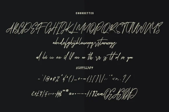 Chordettes Font by Maulana Creative — Script Handwritten Font — thumbnail 9