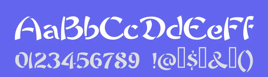 Chow Fun by Harold's Fonts — Decorative Font — thumbnail 3