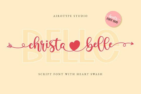 Christabelle Font by airotype — Script Handwritten Font