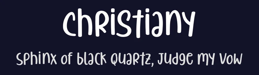 Christiany by 7NTypes — Decorative Font — thumbnail 2
