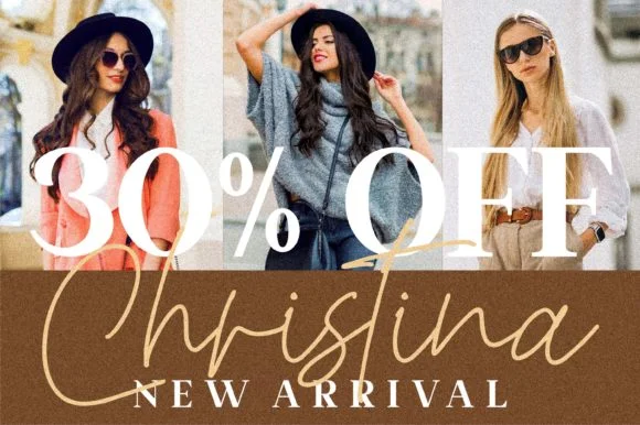 Christina Font by Letterena Studios by Letterena Studios — Script Handwritten Font — thumbnail 6