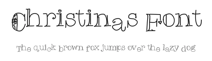 Christinas Font