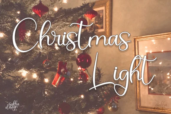 Christmas Bell Font by Sakha Design — Script Handwritten Font — thumbnail 3