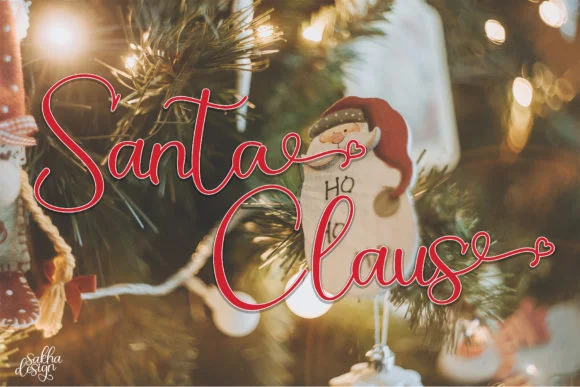 Christmas Bell Font by Sakha Design — Script Handwritten Font — thumbnail 5
