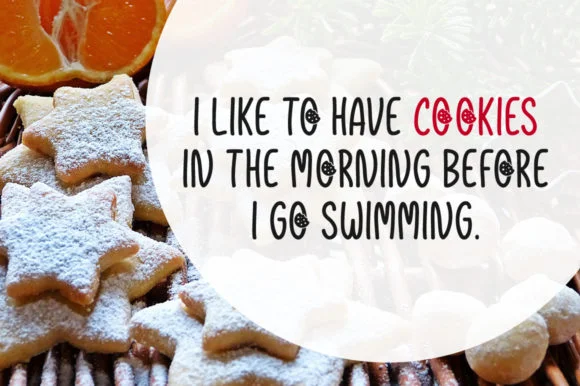 Christmas Cookies Font by Shattered Notion — Script Handwritten Font — thumbnail 2