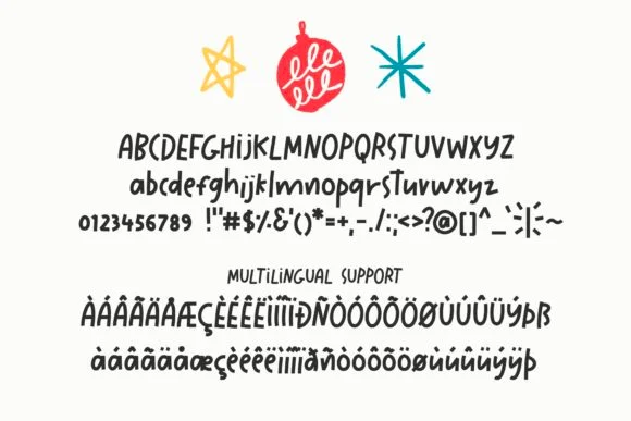 Christmas Fun Font by Jyllyco — Script Handwritten Font — thumbnail 2
