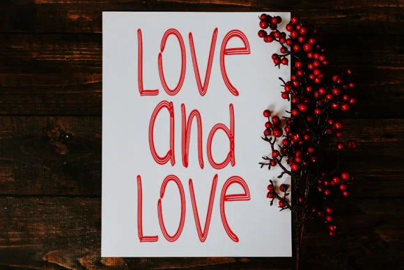 Christmas Happy Love Font by FL Space — Script Handwritten Font — thumbnail 2