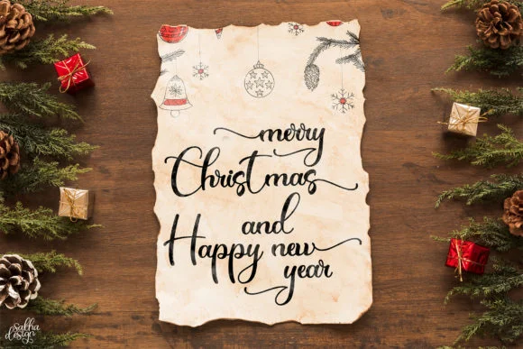 Christmas History Font by Sakha Design — Script Handwritten Font — thumbnail 2