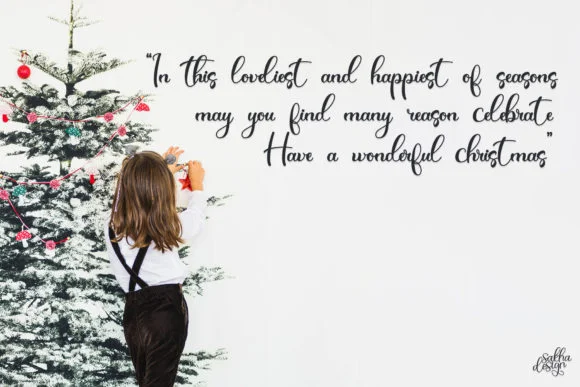 Christmas History Font by Sakha Design — Script Handwritten Font — thumbnail 7