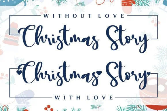 Christmas Story Font by Letterena Studios by Letterena Studios — Script Handwritten Font — thumbnail 2