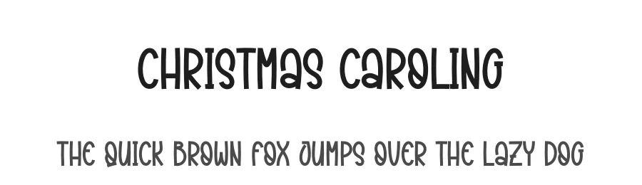 Christmas Caroling