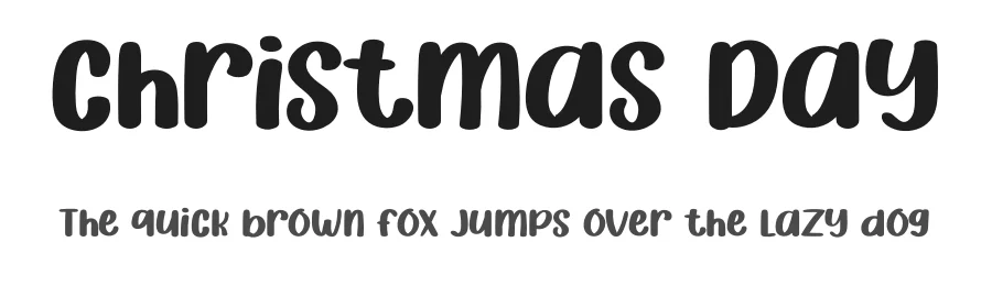 Christmas Day by Erik Studio — Decorative Font