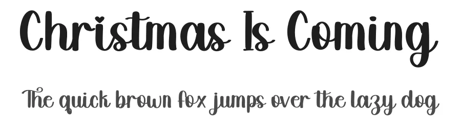 Christmas Is Coming