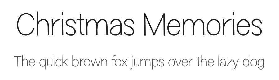 Christmas Memories