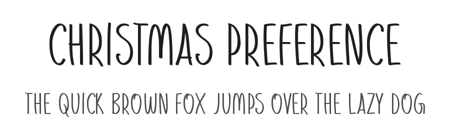 Christmas Preference