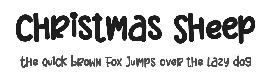 Christmas Sheep