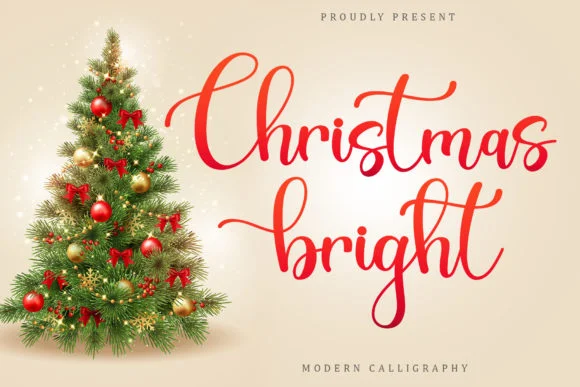 Christsmas Bright Font by Sakha Design — Script Handwritten Font