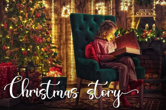 Christsmas Bright Font by Sakha Design — Script Handwritten Font — thumbnail 4