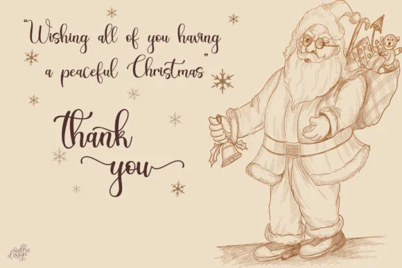 Christsmas Bright Font by Sakha Design — Script Handwritten Font — thumbnail 5