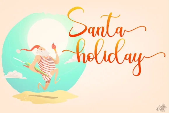 Christsmas Bright Font by Sakha Design — Script Handwritten Font — thumbnail 6