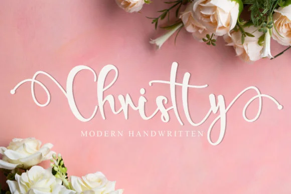 Christty Font by Arkrist Letter Studio — Script Handwritten Font