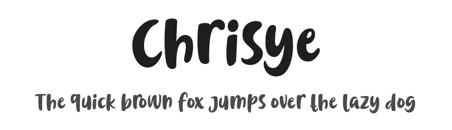 Chrisye by 7NTypes — Decorative Font