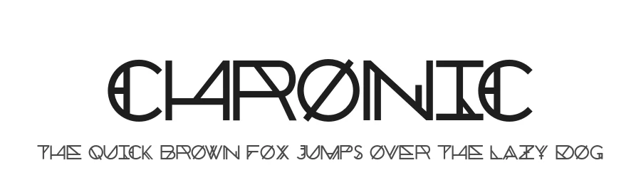 Chronic by Noem9 Studio — Decorative Font