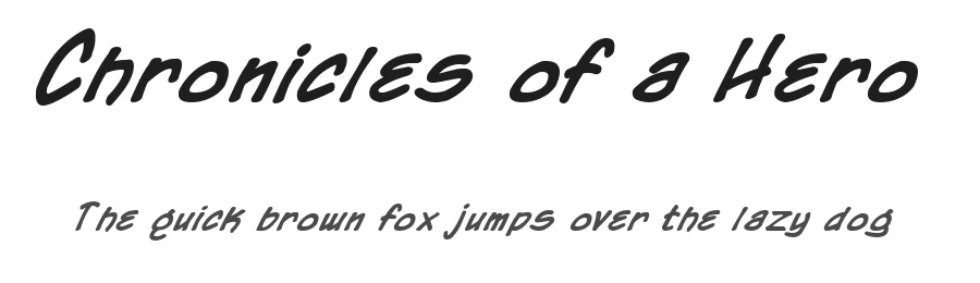 Chronicles of a Hero