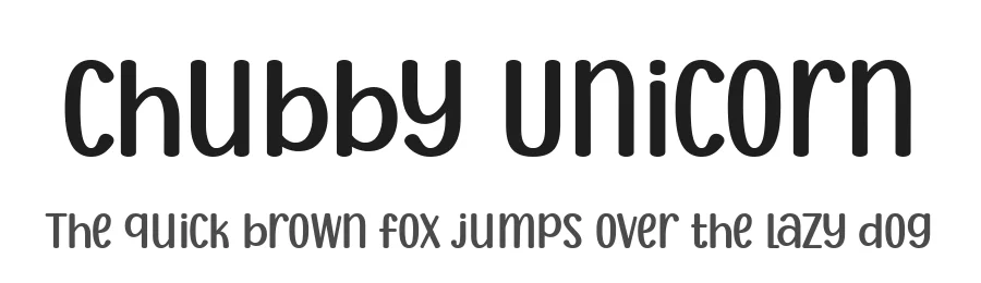 Chubby Unicorn
