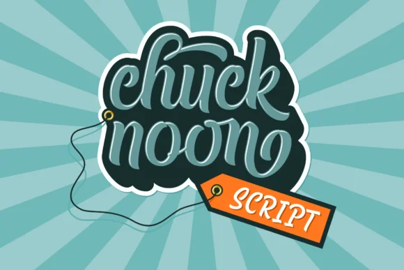 Chuck Noon Script Font by Fontdation β Script Handwritten Font
