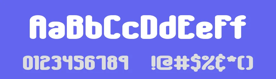 Chumbly BRK by Ænigma — Display Font — thumbnail 3