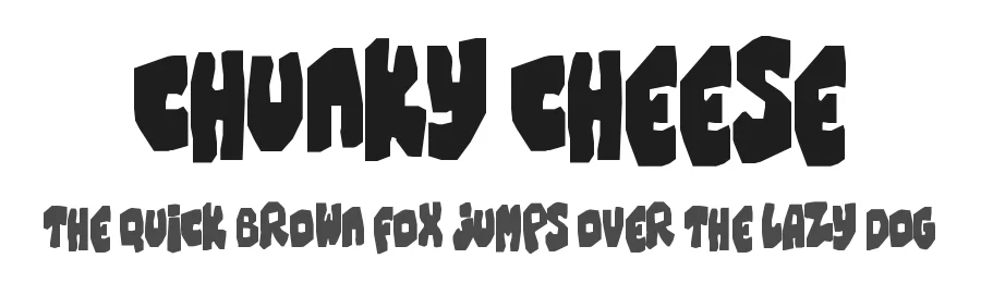 Chunky Cheese by Hawtpixel — Decorative Font