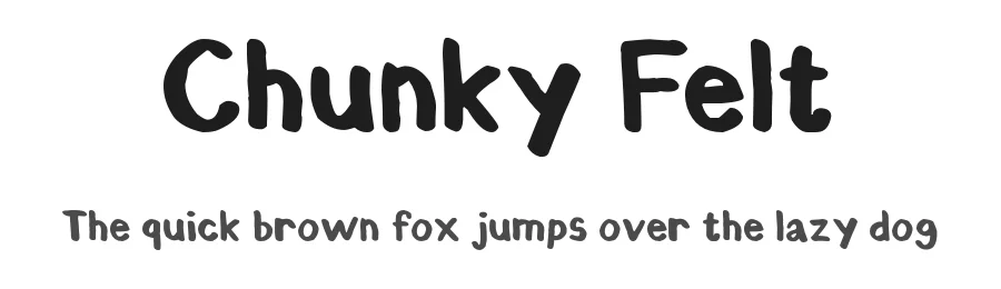 Chunky Felt