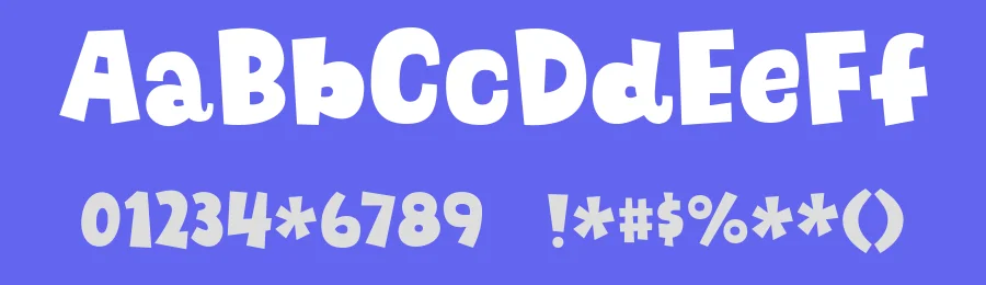 Chunky Fries by Pizzadude — Decorative Font — thumbnail 3