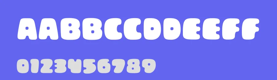 Chunky Town by Russ McMullin — Decorative Font — thumbnail 3
