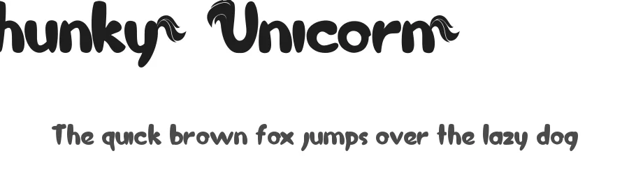 Chunky Unicorn