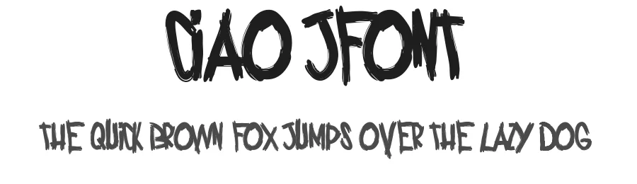 Ciao jFont