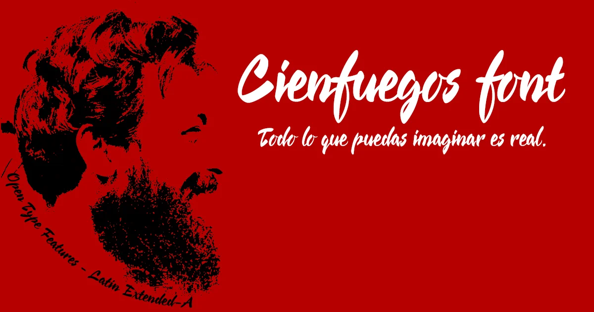Cienfuegos Font by Fernando Haro โ Script Handwritten Font