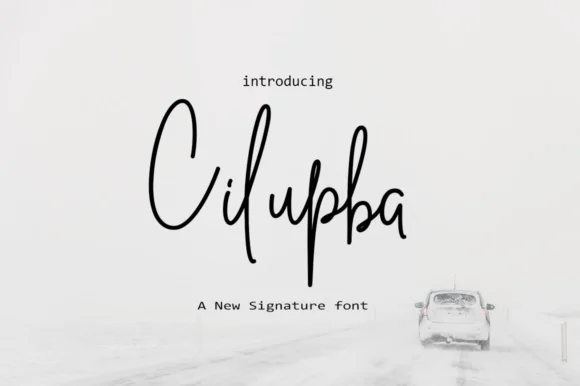 Cilupba Font by Rudistudio β Script Handwritten Font