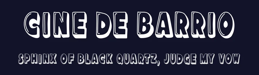 Cine de Barrio by Woodcutter — Decorative Font — thumbnail 2