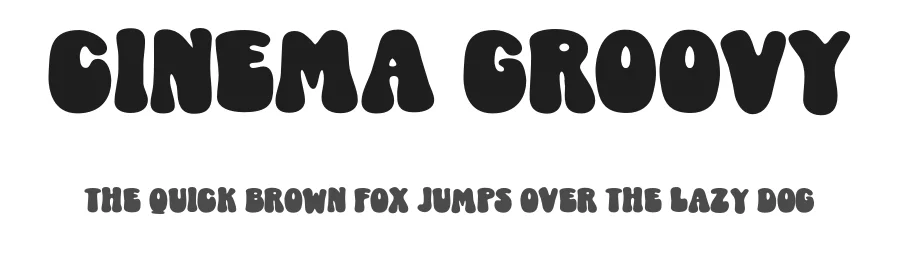 Cinema Groovy by Lettersweet Studio — Decorative Font