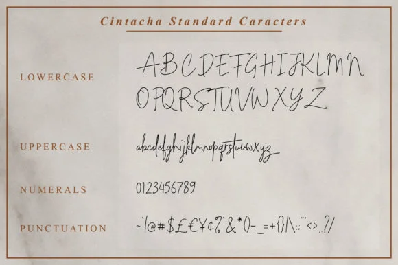 Cintacha Font by Febri Creative — Script Handwritten Font — thumbnail 5